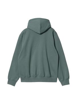 Sudadera Carhartt Hooded Verde para Hombre