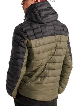 Chaqueta Superdry Radar Quilt Mix Verde Hombre