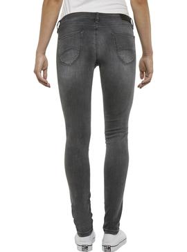 Pantalon Vaquero Tommy Jeans Sophie Plush Gris