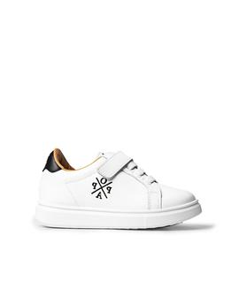 Zapatillas Popa Mickey Blanco Y Negro Para Niños