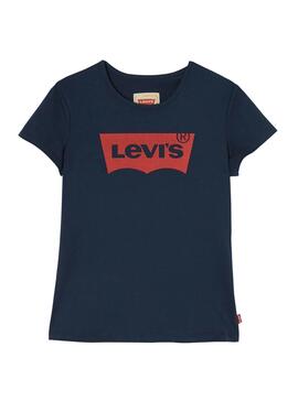 Camiseta Levis Bat Azul Marino