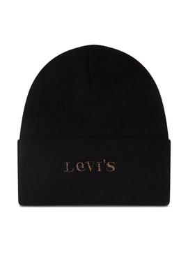 Gorro Levis Vintage Logo Negro para Mujer