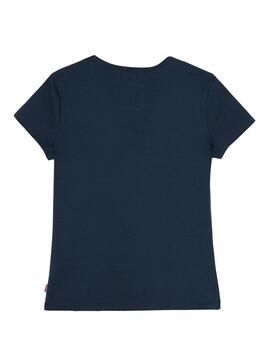 Camiseta Levis Bat Azul Marino