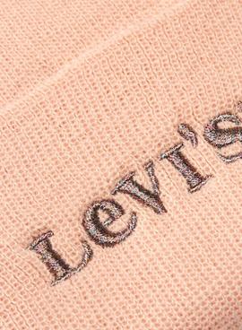 Gorro Levis Vintage Logo Rosa para Mujer