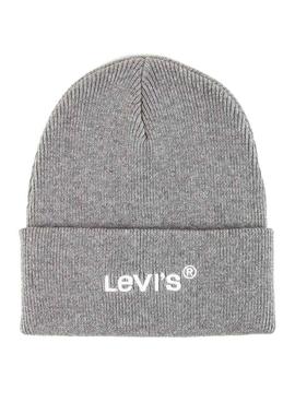 Gorro Levis Wordmark Beanie Gris Hombre y Mujer