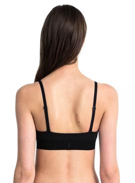 Top Calvin Klein Triangle Monogram Negro Mujer 