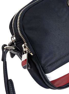 Bolso Tommy Hilfiger Poppy Crossover Marino Mujer