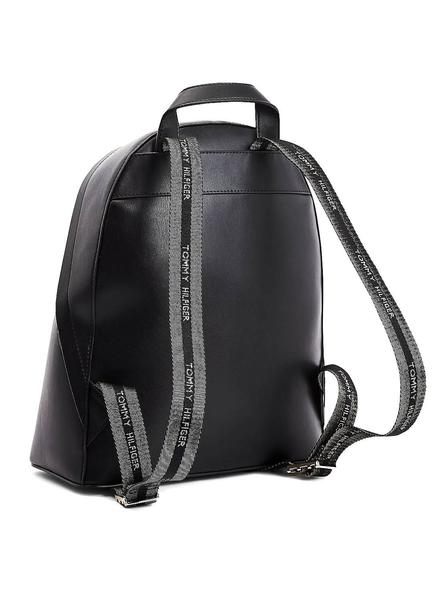 Mochila Tommy Hilfiger color negro Mediana Mujer Mod 2 – Miamishopaholic