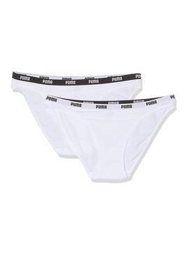 Bragas Puma Iconic Blanco Mujer