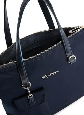 Bolso Tommy Hilfiger Relaxed Tote Marino Mujer
