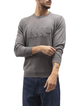 Jersey Klout Relieve Gris para Hombre