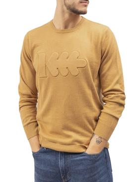 Jersey Klout Relieve Beige para Hombre