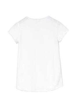 Camiseta Lacoste Logo Blanco Niña