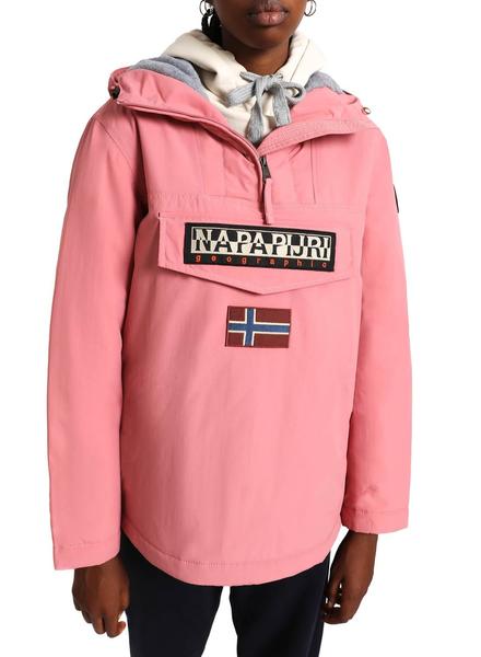 Ortodoxo Campaña capitán Chaqueta Napapijri Rainforest Winter Rosa Mujer