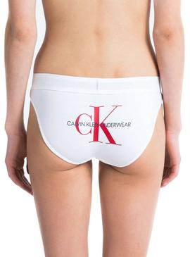 Braga Calvin Klein Monogram Blanco Mujer