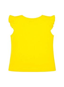 Camiseta Mayoral Tirantes Cesto Amarillo Niña