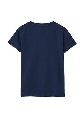 Camiseta Pepe Jeans Art Azul Marino Para Niño