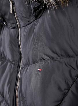 Cazadora Tommy Hilfiger Essential Down Negro Niña