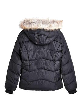 Cazadora Tommy Hilfiger Essential Down Negro Niña