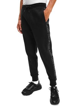 Pantalón Calvin Klein Shadow Logo Negro Hombre