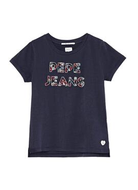 Camiseta Pepe Jeans Mildred Azul Nina