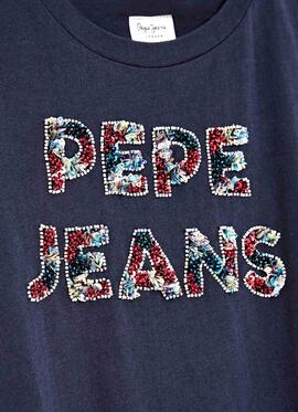Camiseta Pepe Jeans Mildred Azul Nina