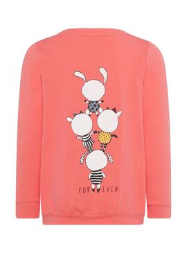 Camiseta Name It NMFDAXINE Coral