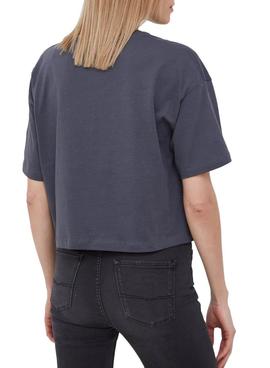 Camiseta Pepe Jeans Daiana Gris Para Mujer