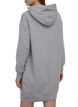 Vestido Sudadera Pepe Jeans Dana Gris Para Mujer