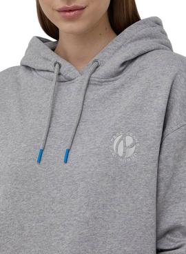 Vestido Sudadera Pepe Jeans Dana Gris Para Mujer