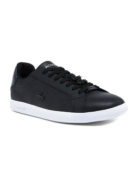 Zapatillas Lacoste Graduate Negro Para Mujer