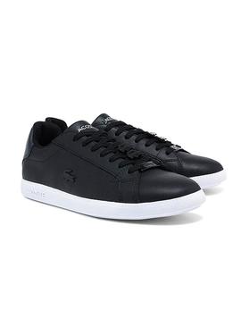 Zapatillas Lacoste Graduate Negro Para Mujer