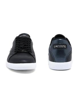 Zapatillas Lacoste Graduate Negro Para Mujer