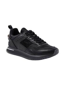 Zapatillas Lacoste Court Break Negro Para Hombre