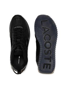 Zapatillas Lacoste Court Break Negro Para Hombre