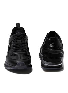 Zapatillas Lacoste Court Break Negro Para Hombre