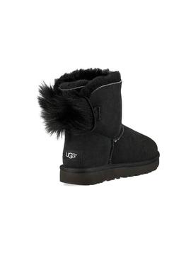 Botas UGG Mini Pluff Bow Negro