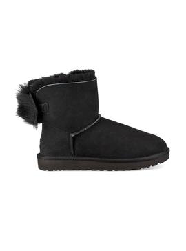 Botas UGG Mini Pluff Bow Negro