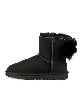 Botas UGG Mini Pluff Bow Negro