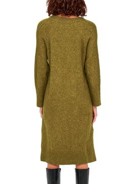 Vestido Only Macadamia Caqui para Mujer