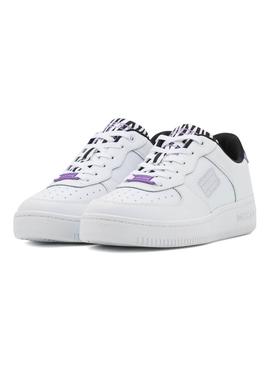 Zapatillas Tommy Jeans Basket Wild Animal Mujer