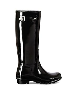 Botas Hunter Original Tall Gloss Negro