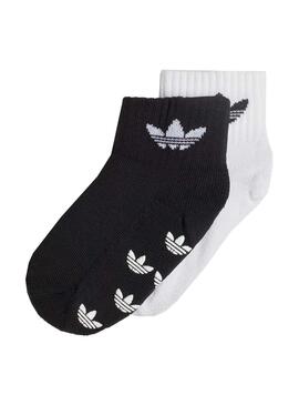 Calcetines Adidas Antideslizantes Blanco y Negro