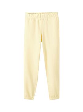 Pantalon Jogger Name It Tulena Amarillo para Mujer