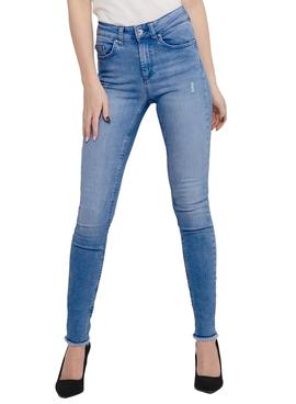 Panatalón Vaquero Only Blush Skinny Medio Mujer