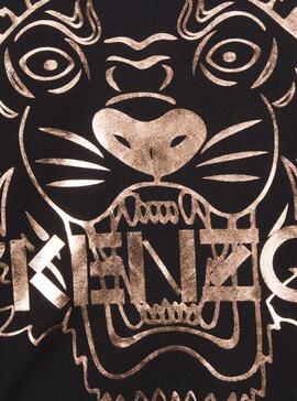 Camiseta Kenzo Tiger KM10048 Negro
