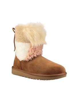 Botas UGG Classic Charm Patchwork Fluff