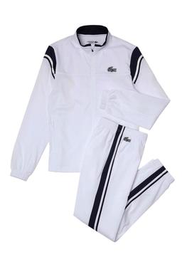 Chándal Lacoste Sport Blanco Contrastes Hombre