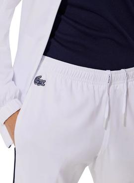 Chándal Lacoste Sport Blanco Contrastes Hombre