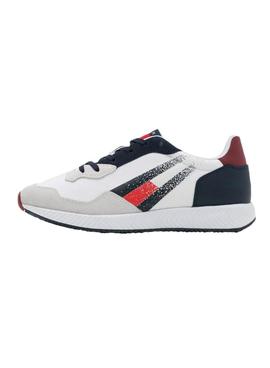 Zapatillas Tommy Jeans Track Cleat Mix Runner Rwb 